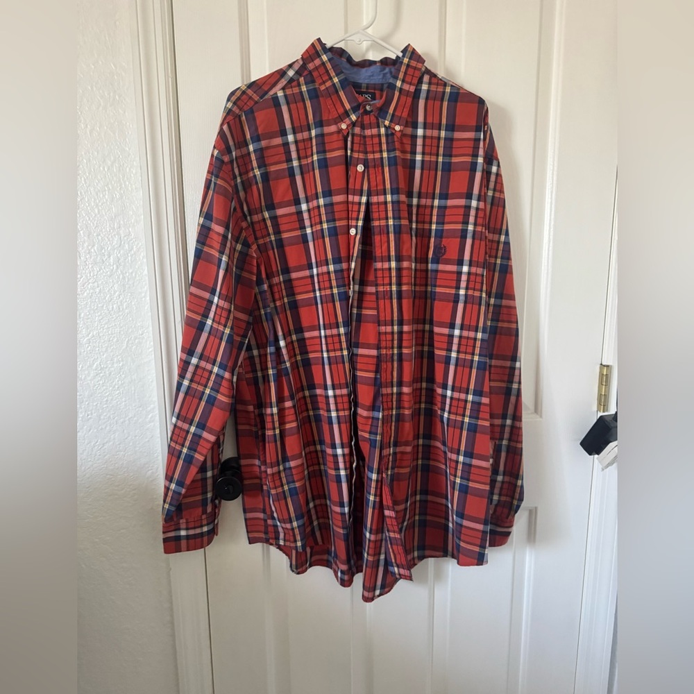 Chaps Men’s Knit Flannel Shirt